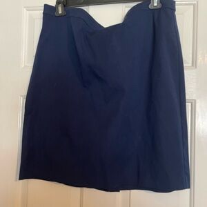 J. Crew Dark Blue Pencil Skirt